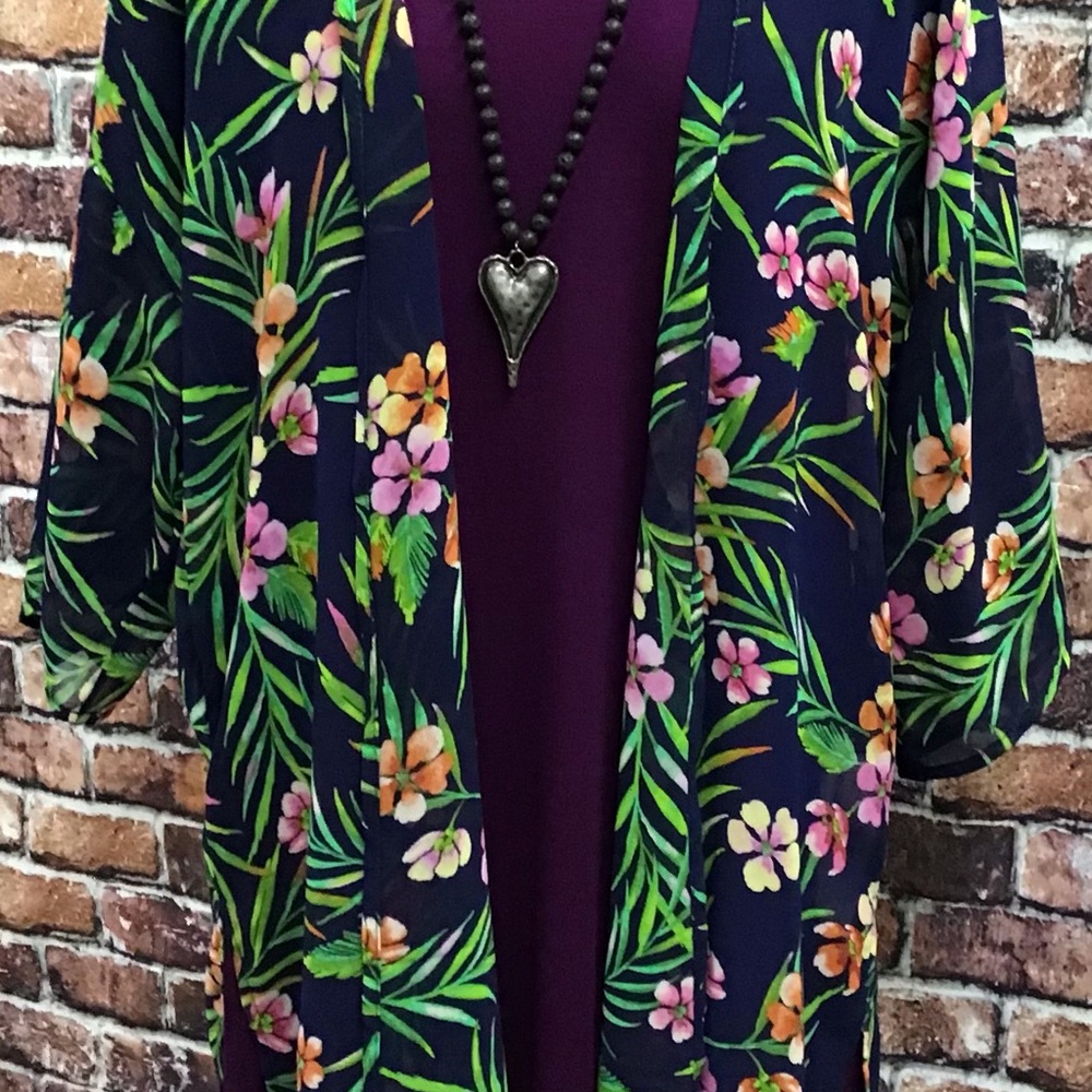 Floral duster